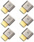 FUERAN HDMI Dummy Plug Headless Ghost Display Emulator Premium Aluminum PC（Fit Headless-1920x1080 New 4RD@60Hz） (2K-6P)