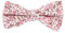 cravateSlim Noeud Papillon Garçon Vieux Rose et Blanc - Noeud Papillon Enfant Rose vieilli à Fleurs - Mariage champetre - Garcon d'honneur cérémonie Bapteme thème Floral