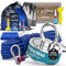 AnglerMag Magnet Fishing Kit, 1250 lbs Double Sided Magnetic Fishing Kit with Rope, Carabiner, Gloves, Grappling Hook & Carrying Bag, 10 Piece Complete Set
