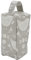 Fabric Door Stop, Tall Decorative Oilcloth Door Stopper for Outdoor, Indoor, Patio, Kitchen, Bedroom Use - 20cm/8in Tall Fabric Door Stop - Unfilled (Narvik Grey)