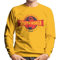 All+Every South Korea World Football Globe Men's Sweatshirt Gold