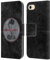 Head Case Designs Offizielle Shelby Schwarz Im Used Look Logos Leder-Wallet-Hülle Kompatibel mit Apple iPhone 7/8 / SE 2020 & 2022