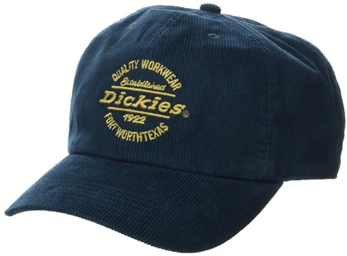 Dickies Herren Cordmütze Verschluss, Blau, Einheitsgröße