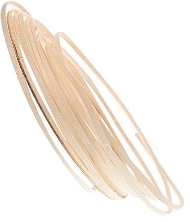 NUOBESTY 1 Rollo material de tejido de ratán equipo de reparación de muebles rollo de cinta de caña cesta suministros de reparación material de mimbre para reparar natural Rota