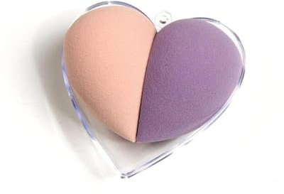 Aqxyedc Mélangeur d'éponge de maquillage ultra doux for fond de teint crémeux 10 pièces wanglan(Color:Rose)