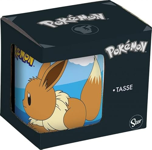 joojee GmbH Pokemon Pikachu & Evoli Tasse, 325 ml