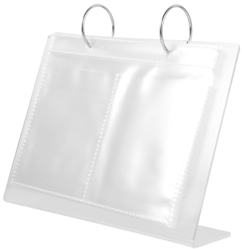 STOBAZA Livre D'Autocollants Pour Ongles Album De Collecte Pour Décalcomanie À Ongles Organisateur Stickers Nail Art Présentoir Stickers Ongles 19.50 X 15.70 X 5.50 Cm Pour Rangement Et Affichage