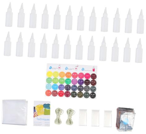 HAPINARY -Farben-Batik-Set Zum Basteln für Jungen und Mädchen Erwachsene für Camp-aktivitäten