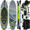 TRIZAND SUP Board 335 cm – Komplettset mit Sitz, Paddel, Pumpe & Zubehör – Aufblasbares Stand Up Paddle Board für Anfänger & Fortgeschrittene – Outdoor Kajak-Set