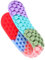 Gadpiparty Ergonomic Heart Shaped Silicone Wrist Rest Comfortable Keyboard Arm Support Mat for Laptops Cute and Breathable Wrist Cushion for Extended Use Large Rainbow Color Design