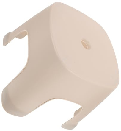 WRITWAA Tabouret Marchepied pour Salle de Bain et Salon en Pvc Khaki Antidérapant Surface Lisse, comme Repose-pieds Ménager Polyvalent