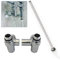 800W RICA Dual Fuel Valve Kit for Heated Towel Rails & Radiators (Valve Kit & Electric Heating Element)