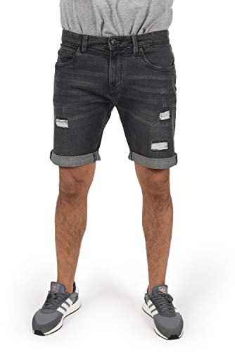 Indicode IDHallow Herren Jeans Shorts Kurze Denim Hose