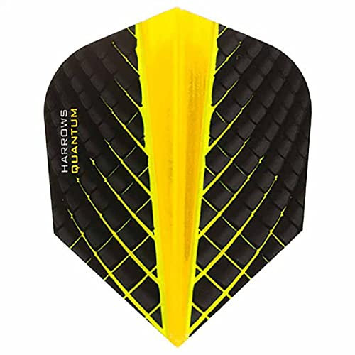 Harrows darts flights quantum yellow standard