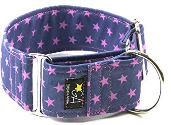 Galguita Star 0634438823230 - Collare per Cani, Taglia M, Colore: Rosa