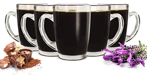 Sendez 6 Espresso Gläser 90ml Espressotassen Tasse Espressoglas Kaffeegläser Espresso