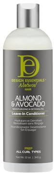 Natural Moisturising & Super Detangling Conditioner with Natural Shea Butter and Coconut Milk - Almond & Avocado Collection, 350 ml