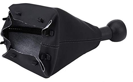 Bediffer 5-Gang Universal Car Gear Schaltknauf Kugelkopf Gamasche Boot Kit kompatibel mit PEUGEOT 307 308 607 608 CITROEN C3 C5, Fahrzeuginnenraum