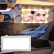 USB Auto Auto Sonnenblende Spiegel, Touch Auto Make-up Spiegel mit LED-Fülllicht, Sonnenschirm Kosmetikspiegel, Sun-Shading Kosmetik Fahrspiegel