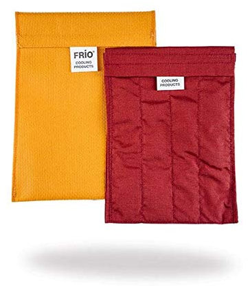 FRIO INSULIN REISETASCHE GROß 19 x 14cm - KEIN Eispack oder Batterien nötig | für bis zu 4 Insulinpens in Standardgröße ODER eine Kombinationen von Pens, Ampullen oder Patronen ODER 3 Epi Pens