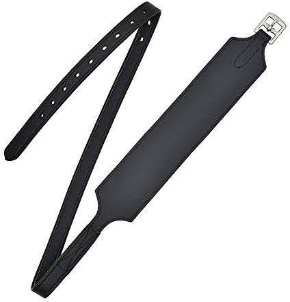 SIE Steigbügelriemen aus Leder, Schwarz, 152,4 cm