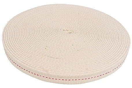 10m Laternen Docht, Docht für Öllampen, 1,2cm/1,5cm/2cm Breite, Flache Baumwoll Lampendocht weiße Ersatzdocht für Ölbrenner