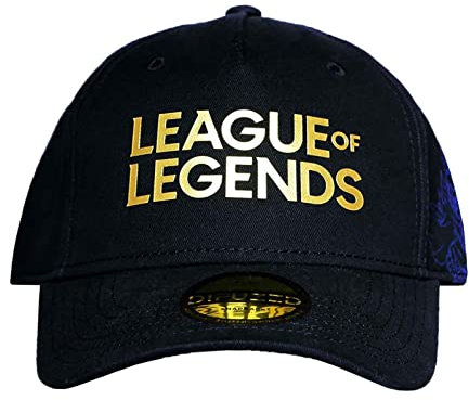 Difuzed Herren Gorra Yasuo League of Legends, Schwarz, one Size
