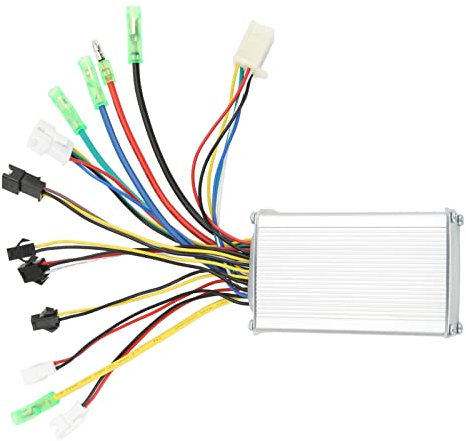 Alomejor 36V 48V 250W 350W Elektrischer Fahrrad-Brushless-Controller Rechteckwellen-Controller mit Lichtdraht für Elektrische Fahrradmotoren