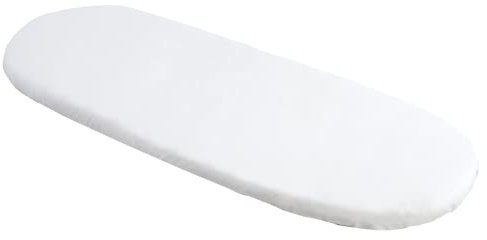 Medi Partners Baby Spannbettlaken Kinderwagen Laken 86x40 Bettlaken Stubenwagen - 100% Baumwolle Fitted Sheet für Beistellbett Babybett Bezug (Weiß)