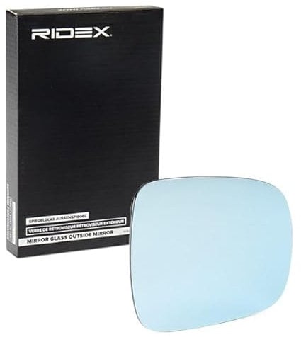 RIDEX 1914M0093 Spiegelglas Glas Aussenspiegel konvex blau getönt beheizbar für kleines Spiegelgehäuse rechts