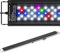SEAOURA Aquarium LED Beleuchtung, Vollspektrum Aquarium Licht mit Timer Auto Ein/Aus, 10 Helligkeitsstufen Dimmbar, 3 Licht Modus für 118-137CM Süßwasser Aquarium, 36W