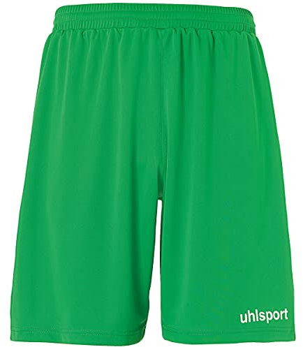 uhlsport Unisex Performance Shorts, Grün/Weiß, 140 EU