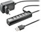 NGS IHUB7 Tiny - Hub USB 2.0 con 7 Puertos y Adaptador de Corriente 5V/1A, Compatibilidad Universal, “Plug and Play