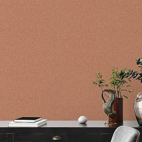Livingwalls Unitapete Rot Orange Famous Garden 393541 - Vliestapete - 10,05 m x 0,53 m - Made in Germany