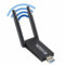 BOOBRIE WLAN Stick für PC Dual Band 2.4Ghz 5Ghz Antenne USB 3.0 Adapter 1300Mbps mit MU-MIMO Wireless WLAN Srick für Laptop/Desktop/PC，Kompatibel mit Windows 10/8/7/Vista/XP, Mac OS X