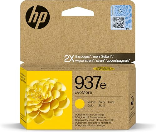 HP 937e EvoMore Tintenpatrone, Gelb
