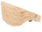 OFFSCH Banane Élégant En Paille Tressée Mini À Bandoulière Pour Femme En Rotin Rangement Pour Banane