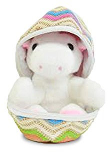 Kögler 75760 - Emily, Mini Einhorn aus Plüsch im Ei, ca. 13 cm groß, kleines Plüschtier zum Kuscheln und Liebhaben, als kleines Geschenk für Kinder, Jungen und Mädchen