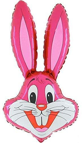 Toyland® 94 cm (37) Hase-Ballon in 6 Farben erhältlich – Osterballons (ROSA)