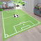 Paco Home Teppich Kinderzimmer Kinderteppich Spielteppich Fußballteppich Jungen Mädchen Modern Grün, Grösse:120x160 cm