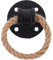 Drop Ring Pull Vintage Tür Seil Knopf Schublade Zieht Antike Griffe Rustikale Küchenschrank Knopf Hardware Schwarz