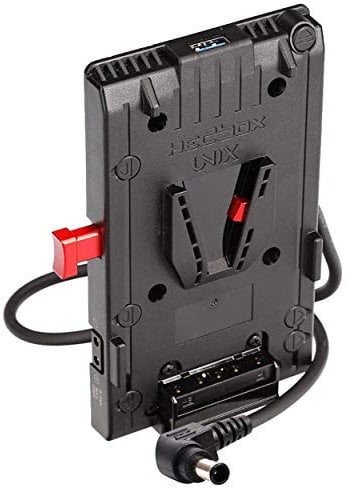 HEDBOX Unix-FX9 - V-Mount Plaque d'adaptateur de Batterie Cine, 3X D-Tap & USB, pour Sony ILME-FX6, PXW-FX9
