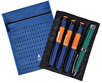 Dia-Cool Kühltasche für 4 Insulin-Pens und Medikamente um Ihr Insulin auf der richtigen Temperatur zu halten.
