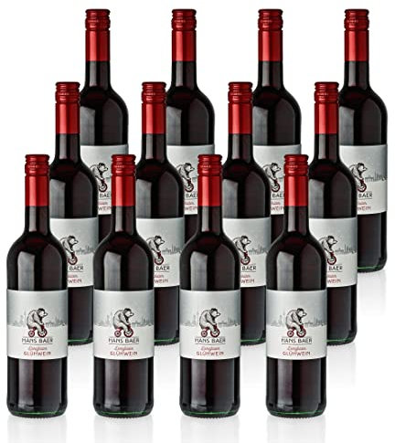 Hans Baer - Dornfelder Glühwein aus deutschem Rotwein (12x 0,75L)