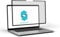 StillerSafe -Dry Eye + Face Skin Protection Screen for HP 15.6 Inch Laptop - Blue Light Blocking Micro Louvre ABCS screen. (Non Privacy)