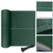 YARDIN Protezione da sguardi indiscreti per recinzioni e ringhiere del balcone, colore verde scuro, 1,8 x 10 m, può essere tagliato