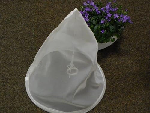 Generisch 2 Nylon Spitzsiebe sehr fein 0,2qmm 33cm D Imker Imkerei Honig Sieben Spitzsieb