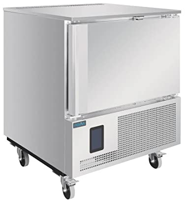 Polar U-Series LCD Touchscreen Blast Chiller Freezer 18/14kg UA015 | Programmable settings simplify food safety compliance and chilling cycles in demanding commercial kitchens.