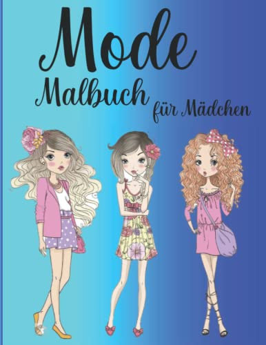 Mode Malbuch für Mädchen