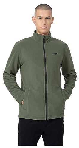 4F Herren FLEECE M052 VLIES, OLIVE,